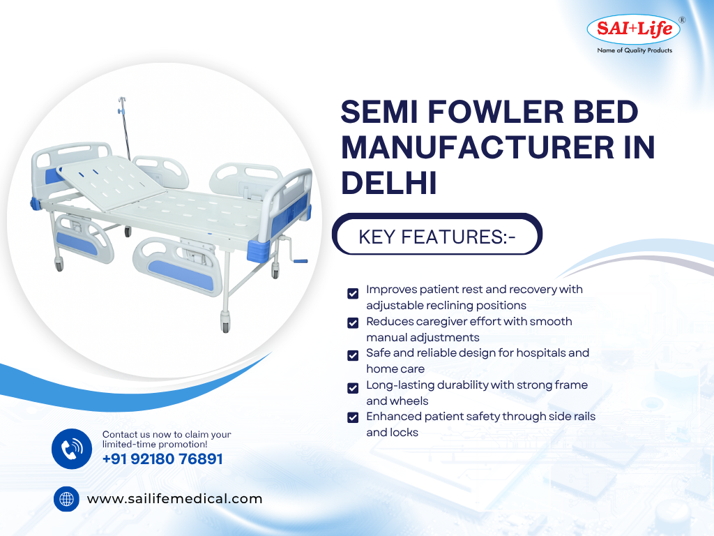 Semi Fowler Bed Manufacturer in Delhi